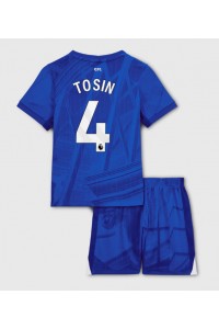 Chelsea Tosin Adarabioyo #4 Jalkapallovaatteet Lasten Kotipeliasu 2025-26 Lyhythihainen (+ Lyhyet housut)